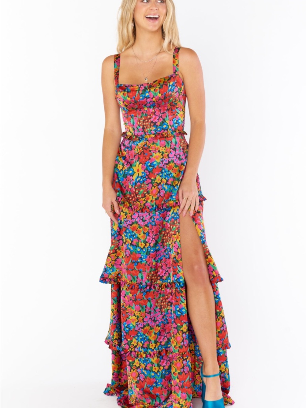 Show Me Your Mumu Floral Lady Corset Dress